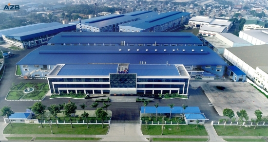 AZB BÀN GIAO CÔNG TRÌNH NHÀ MÁY SẢN XUẤT GIÀY DÉP HIỆN ĐẠI BẬC NHẤT TẠI VIỆT NAM