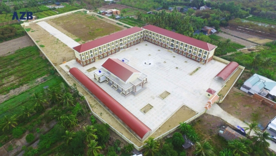 AZB BÀN GIAO TRƯỜNG THPT LONG THỚI BẾN TRE – NIỀM VUI RỘN RÀNG MÙA TỰU TRƯỜNG MỚI