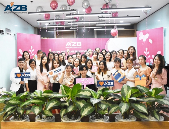AZB CHÀO MỪNG NGÀY PHỤ NỮ VIỆT NAM 20/10 THÔNG QUA SỰ KIỆN “AZB’s BEAUTY GARDEN – PHỤ NỮ LÀ ĐỂ YÊU”
