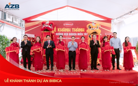 LỄ KHÁNH THÀNH PHÂN XƯỞNG KẸO BIBICA MIỀN TÂY