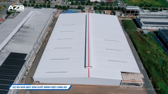 AZB XÂY DỰNG NHÀ MÁY SẢN XUẤT BÁNH KẸO BIBICA LONG AN - GIAI ĐOẠN 2
