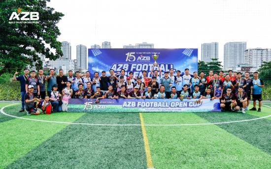 BÙNG NỔ TẠI GIẢI ĐẤU AZB FOOTBALL OPEN CUP 2026