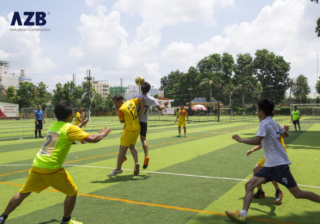 Giai Bong Da Azb Cup 2019 9