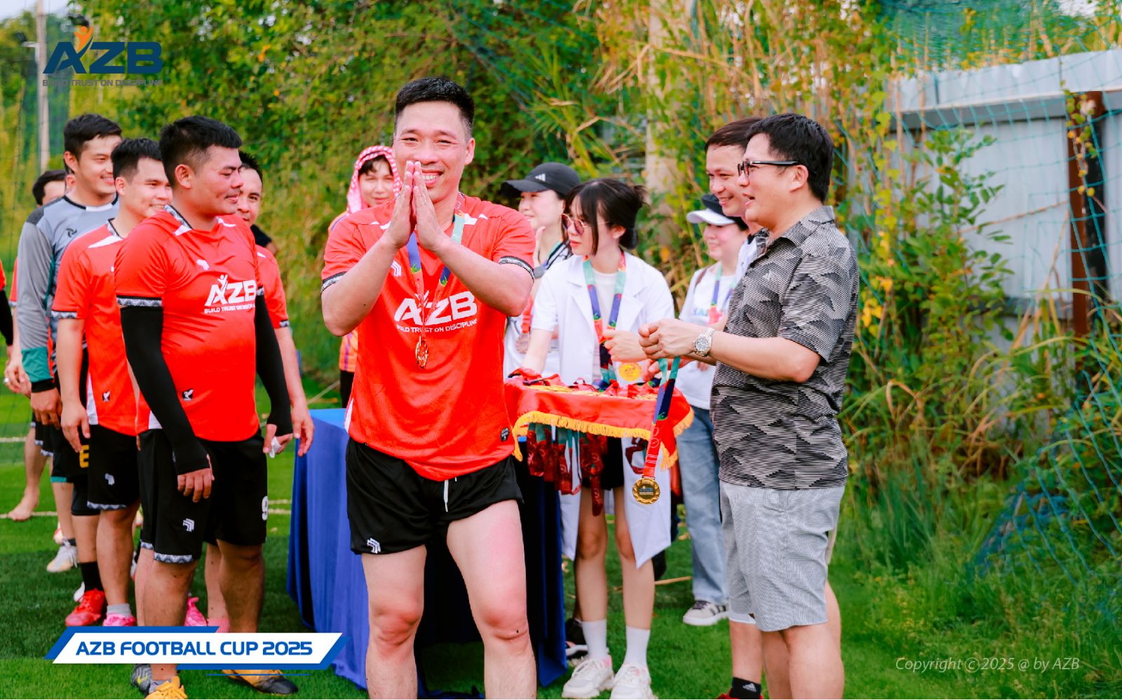 GIẢI AZB FOOTBALL CUP 2025 – ĐỒNG TÂM HIỆP LỰC