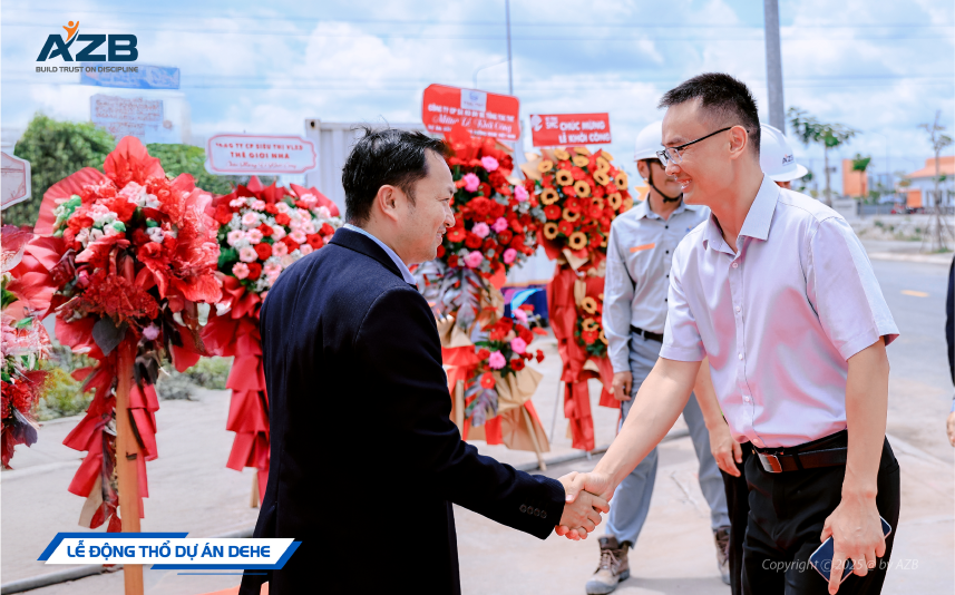 AZB KHỞI CÔNG DỰ ÁN NHÀ XƯỞNG SẢN XUẤT SỢI DEHE