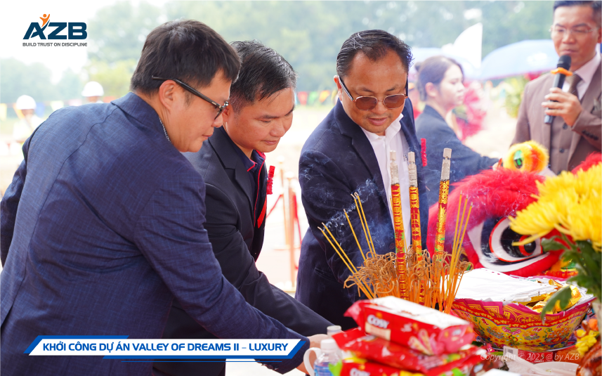 AZB KHỞI CÔNG DỰ ÁN VALLEY OF DREAMS II – LUXURY