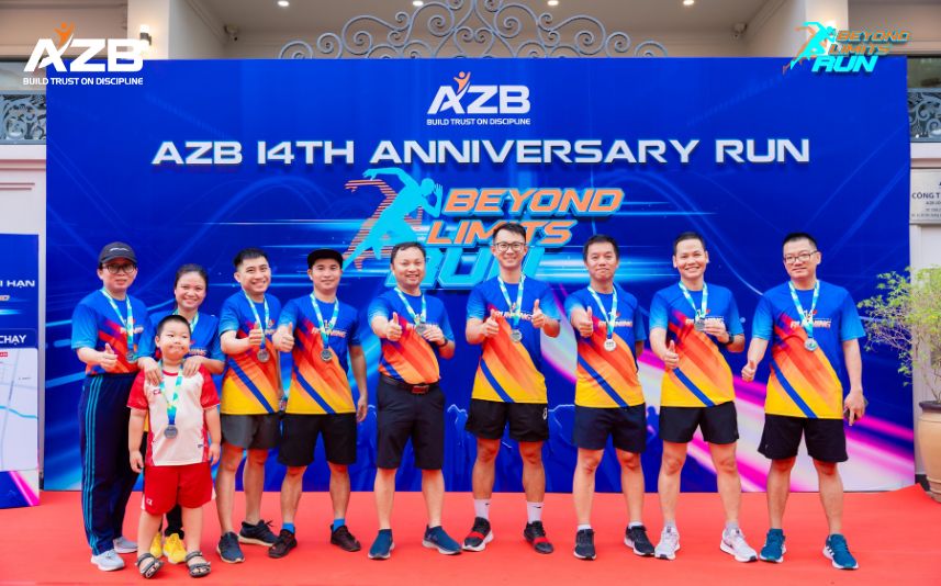 GIẢI CHẠY BỘ KỶ NIỆM 14 NĂM THÀNH LẬP AZB