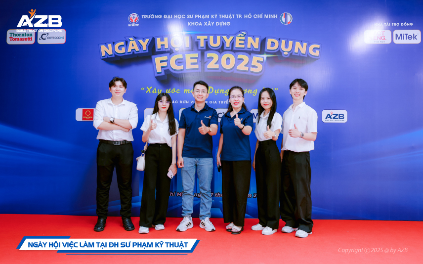 AZB ĐỒNG HÀNH CÙNG NGÀY HỘI TUYỂN DỤNG FCE 2025 –