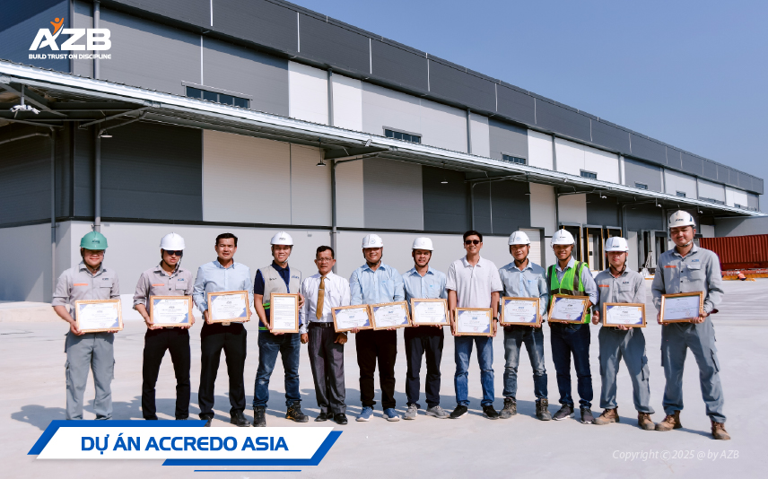 DỰ ÁN NHÀ KHO ACCREDO ASIA PACKAGING TẠI BÌNH DƯƠNG