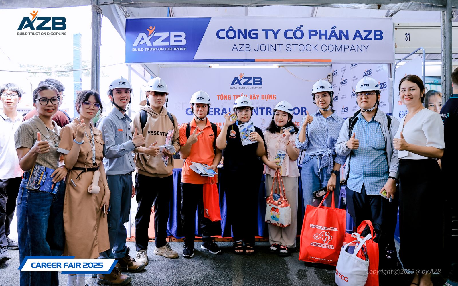 AZB HÒA NHỊP CÙNG HƠN 5.000 SINH VIÊN BÁCH KHOA – ĐHQG HCM & BÁCH KHOA – ĐẠI HỌC CẦN THƠ, MANG ĐẾN NGÀY HỘI SÔI ĐỘNG
