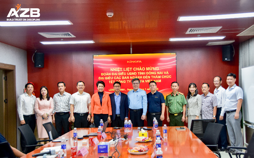 AZB CẤT NÓC DỰ ÁN KINGFA – DẤU MỐC 1.000.000 GIỜ AN TOÀN TRONG DỰ ÁN FDI CÔNG NGHỆ CAO TẠI ĐỒNG NAI