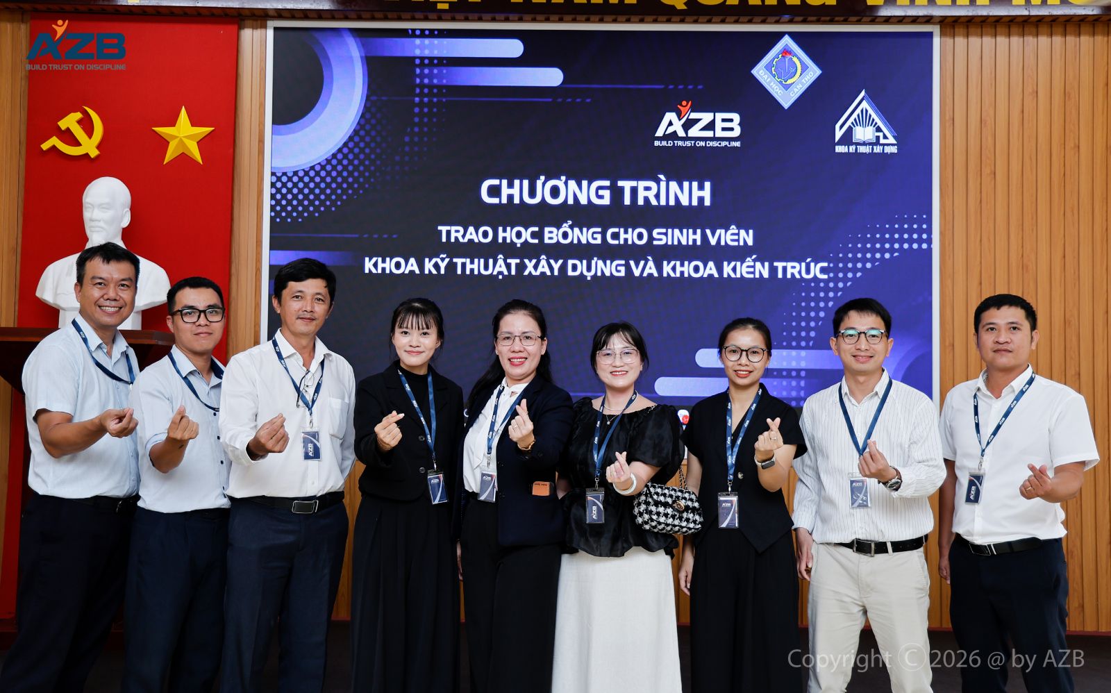 AZB ĐỒNG HÀNH & CHIA SẺ CÙNG TRƯỜNG BÁCH KHOA - ĐẠI HỌC CẦN THƠ TẠI WORKSHOP “BUILD SAFE – BUILD SMART”