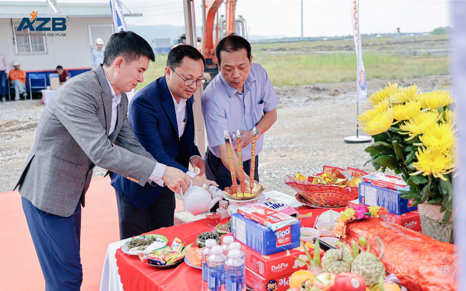 AZB ĐỒNG HÀNH CÙNG TÔN ĐÔNG Á - KIẾN TẠO NHÀ MÁY SẢN XUẤT CÁC SẢN PHẨM SAU THÉP HIỆN ĐẠI 