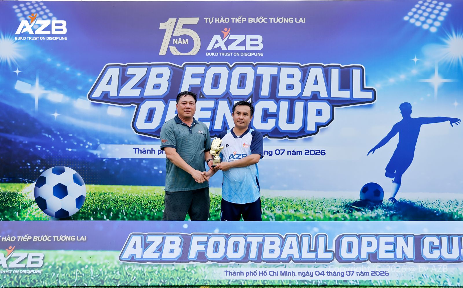 BÙNG NỔ TẠI GIẢI ĐẤU AZB FOOTBALL OPEN CUP 2026