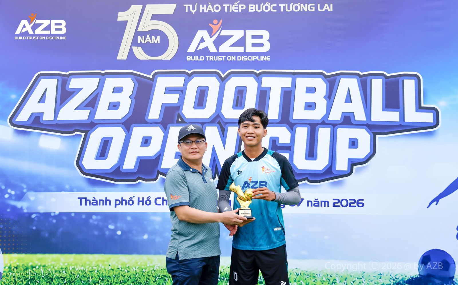 BÙNG NỔ TẠI GIẢI ĐẤU AZB FOOTBALL OPEN CUP 2026