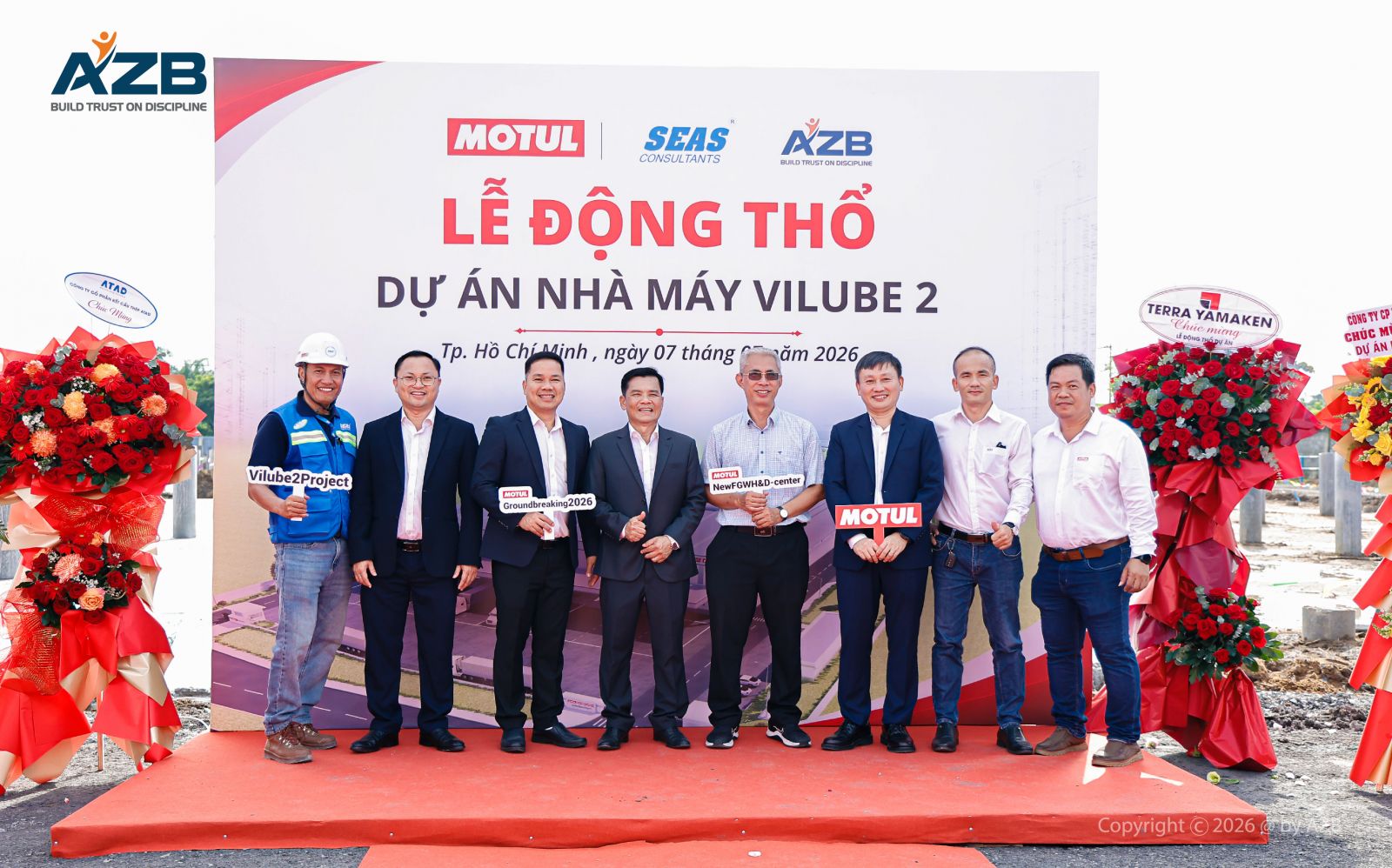LỄ ĐỘNG THỔ DỰ ÁN NHÀ MÁY VILUBE 2