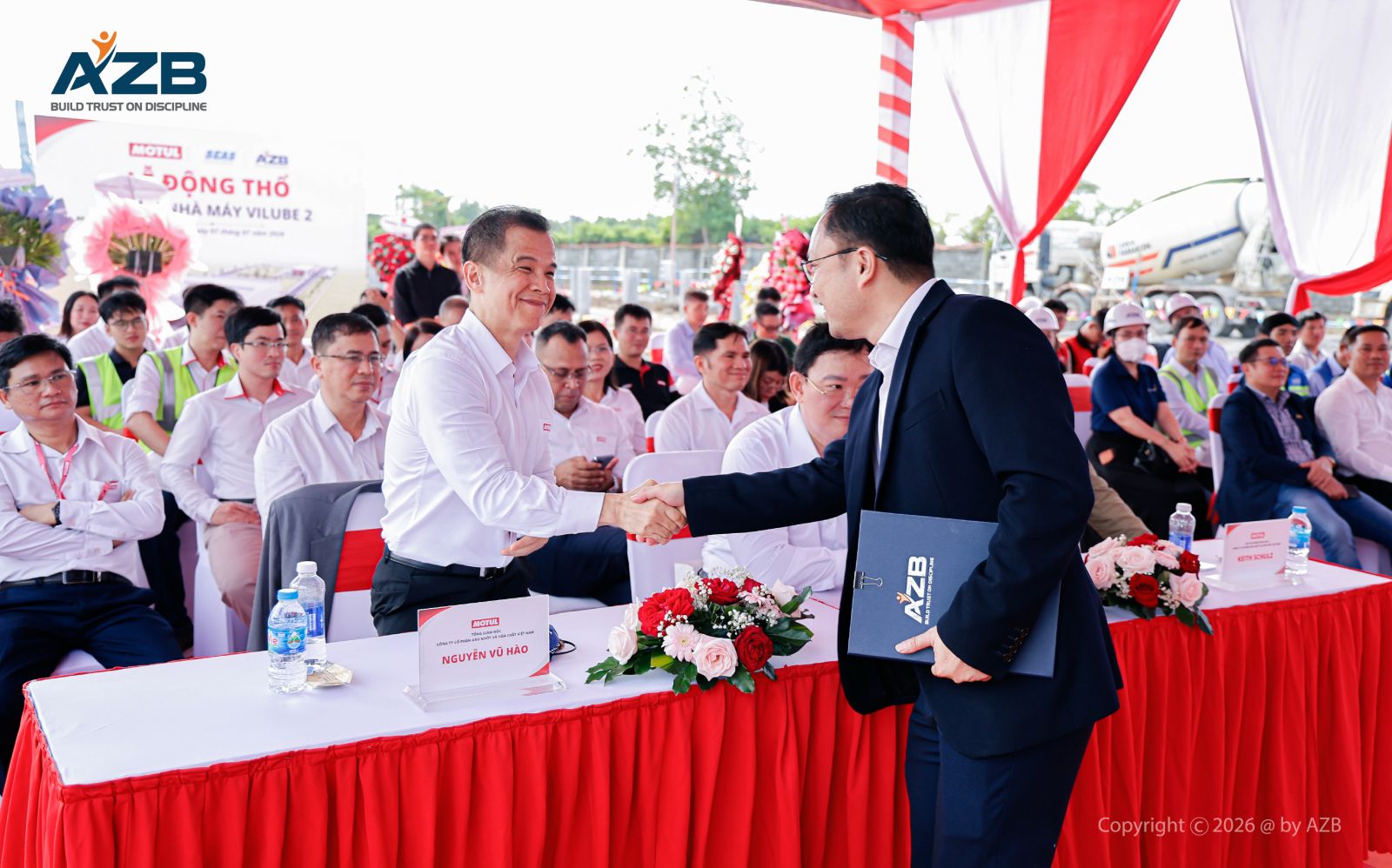 LỄ ĐỘNG THỔ DỰ ÁN NHÀ MÁY VILUBE 2