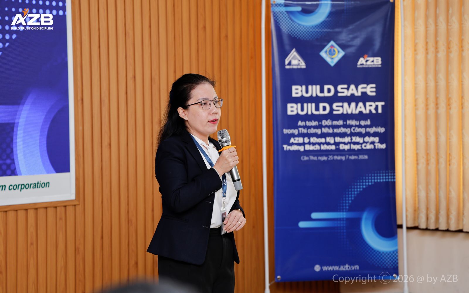 AZB ĐỒNG HÀNH & CHIA SẺ CÙNG TRƯỜNG BÁCH KHOA - ĐẠI HỌC CẦN THƠ TẠI WORKSHOP “BUILD SAFE – BUILD SMART”