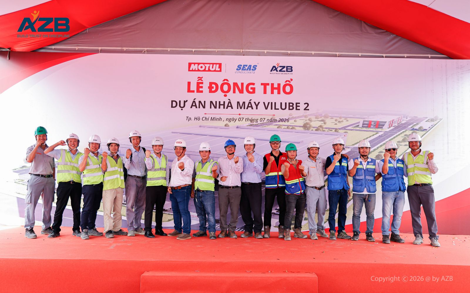LỄ ĐỘNG THỔ DỰ ÁN NHÀ MÁY VILUBE 2