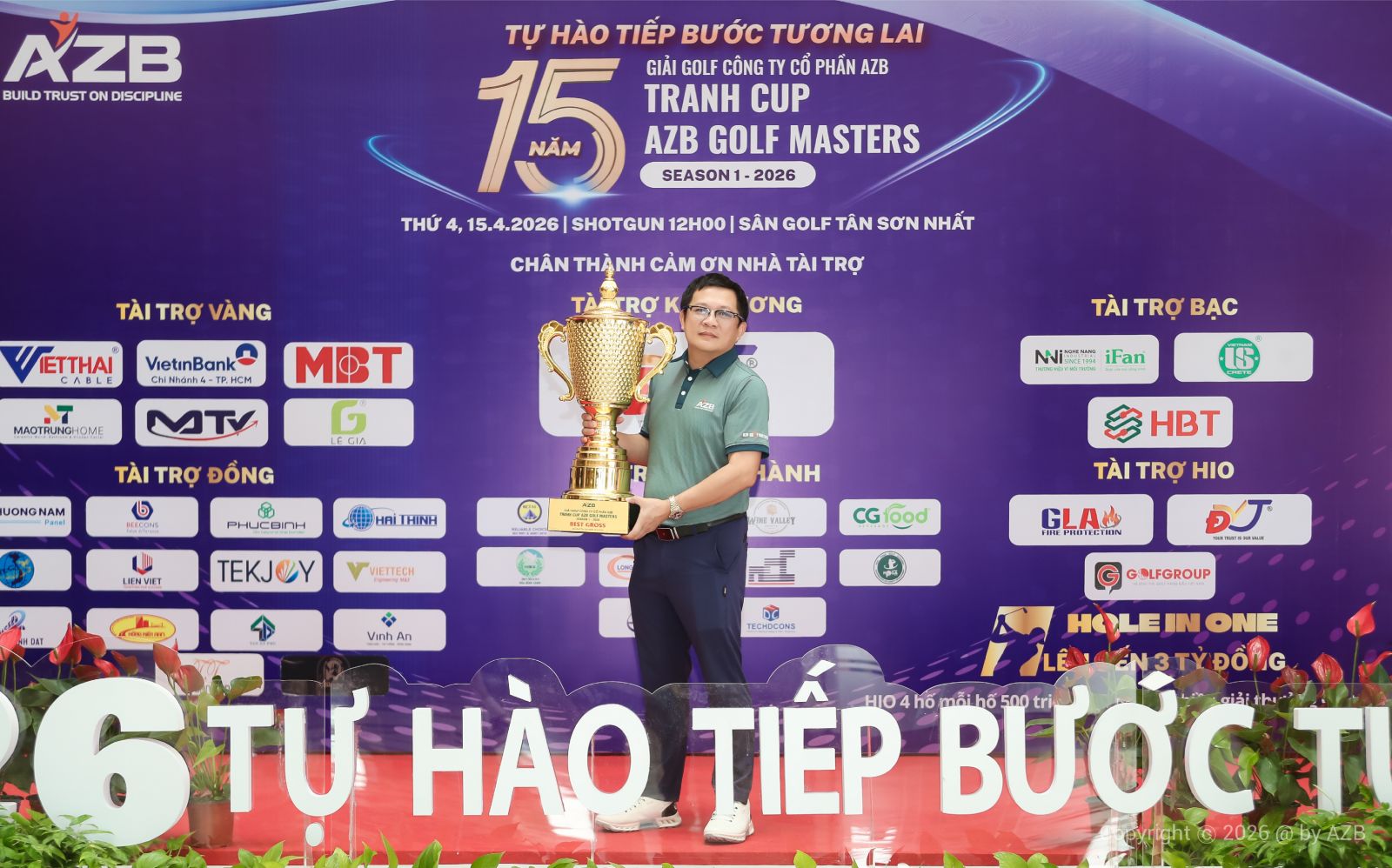 BÙNG NỔ CẢM XÚC TẠI TRANH CÚP AZB GOLF MASTERS SEASON 1 2026 