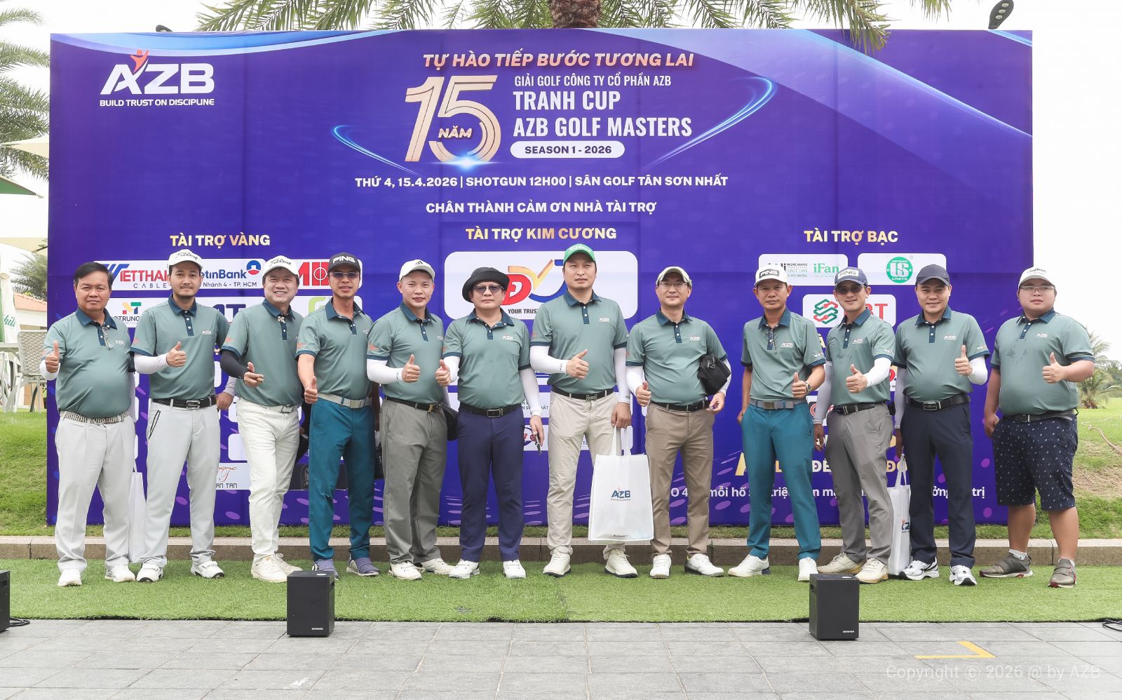 BÙNG NỔ CẢM XÚC TẠI TRANH CÚP AZB GOLF MASTERS SEASON 1 2026 