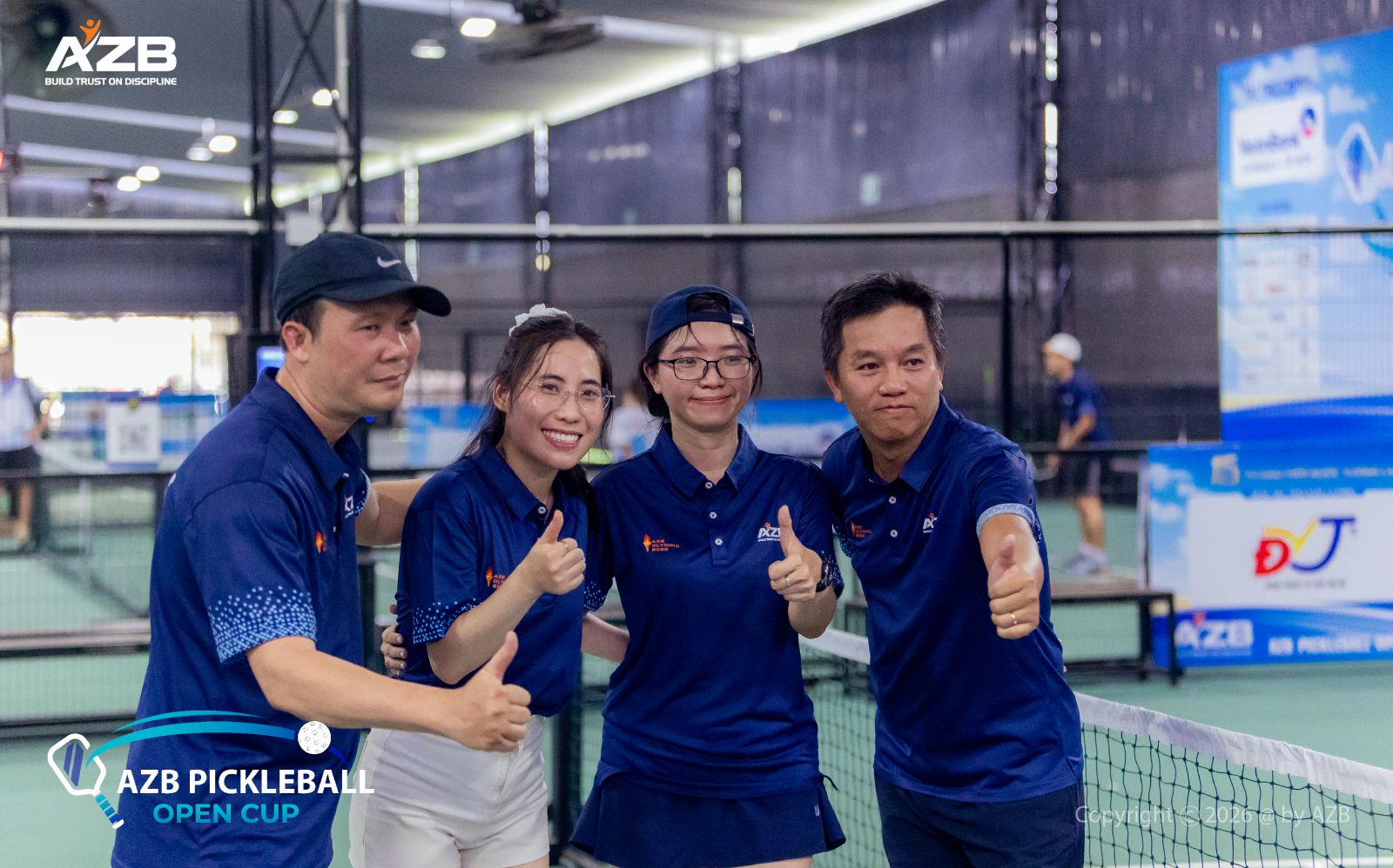 AZB PICKLEBALL OPEN CUP 2026: KHÉP LẠI SÂN ĐẤU BÙNG NỔ  VỚI HƠN 125 VĐV TRANH TÀI RỰC LỬA