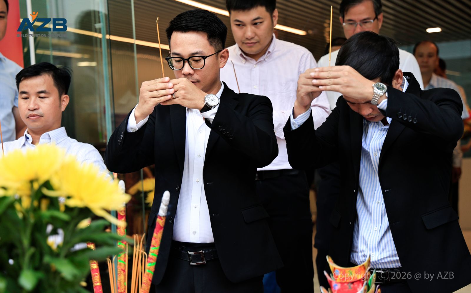 AZB KHAI TRƯƠNG VĂN PHÒNG TRỤ SỞ LÀM VIỆC MỚI